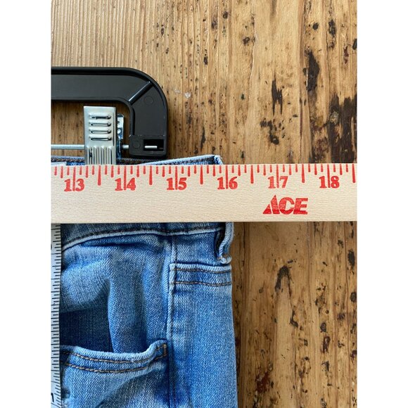 American Eagle Womens The Dream Jean Distressed High-Rise Skinny Jeans 12R - Picture 7 of 8